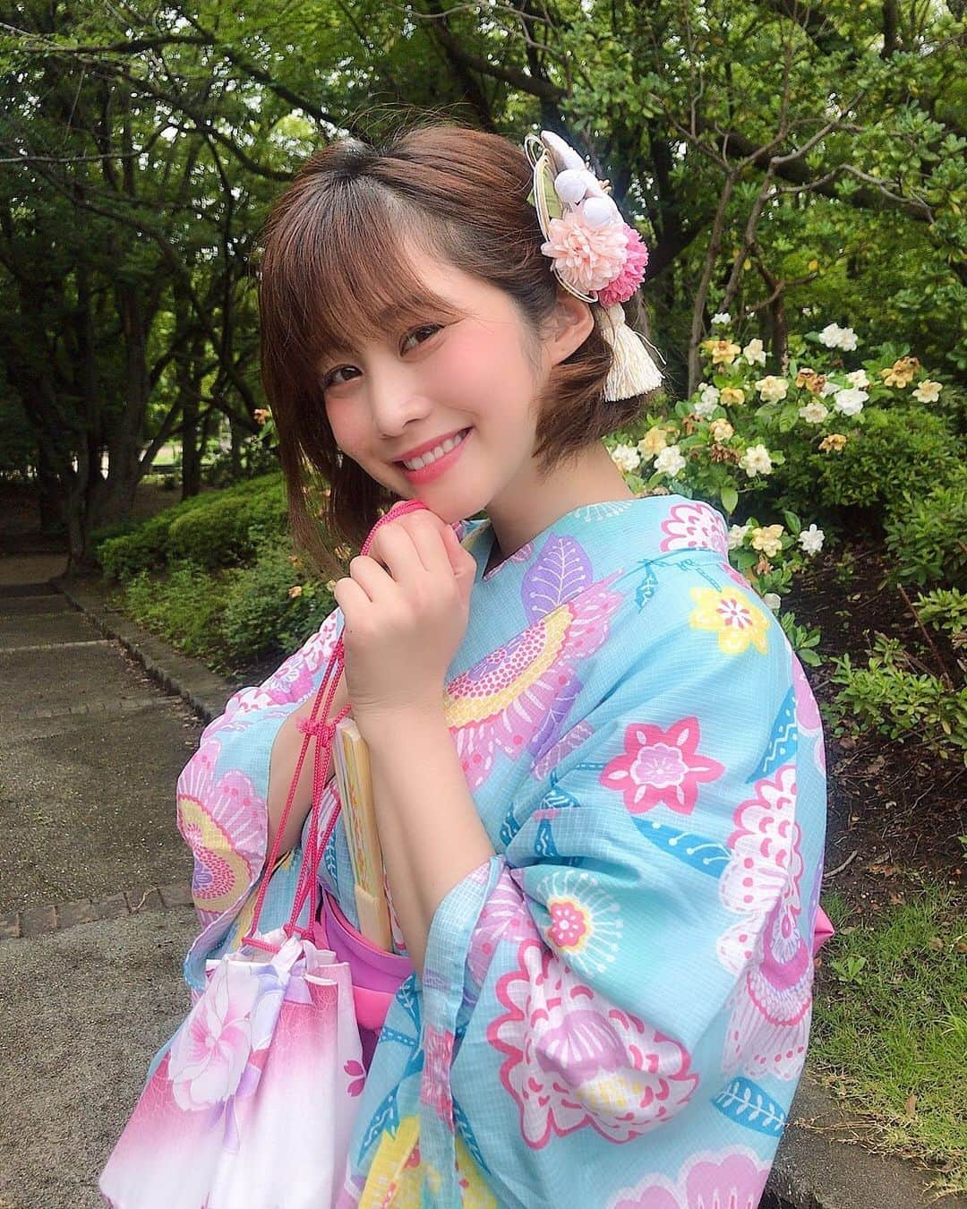 橘花凛さんのインスタグラム写真 - (橘花凛Instagram)「浴衣着るといつも花火行きたいなぁーと思うけど大人になると行かなくなるよねん。もう何年いってないんだ？🤔 新潟花火とか、久しぶりに行きたいな🥺💕」7月6日 23時47分 - rintakahashi0809