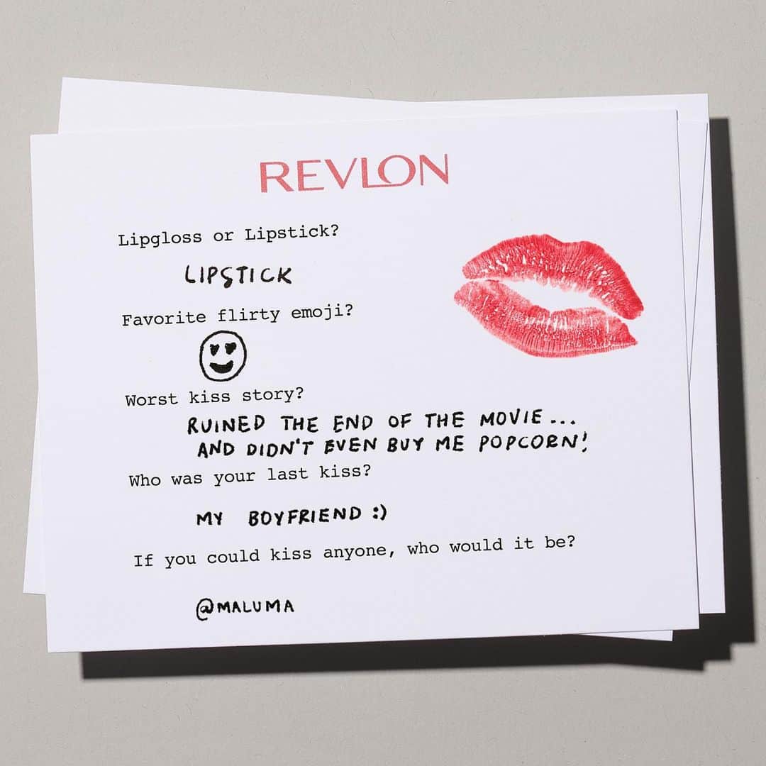 Revlonさんのインスタグラム写真 - (RevlonInstagram)「It’s #InternationalKissingDay, so let your lips do the talking 💋 . ∙ Visit our Stories 📲 • Take a screenshot of our questionnaire & fill it out • Post your answers with a @revlon tag* for a chance to have us repost it! . *Don’t forget to tag your lovers + friends too❗️And, keep an eye out — we may even pick a few faves to gift some kissable goodies. 😘」7月7日 0時19分 - revlon