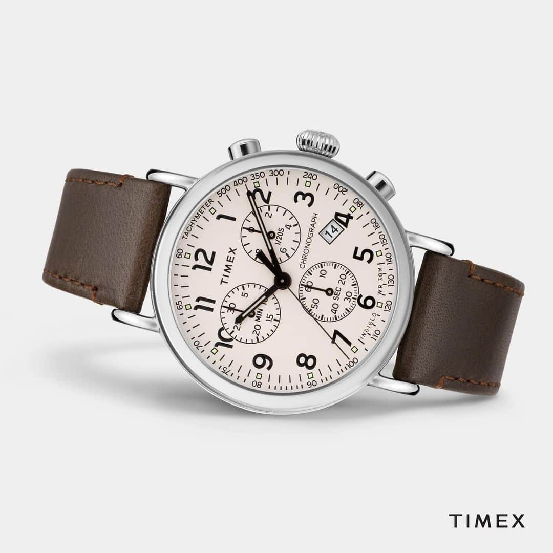 タイメックスさんのインスタグラム写真 - (タイメックスInstagram)「Get ready to up your standards. ⌚: Timex Standard #Chronograph 41mm | TW2T21000  #timex #casual #watch」7月7日 0時26分 - timex
