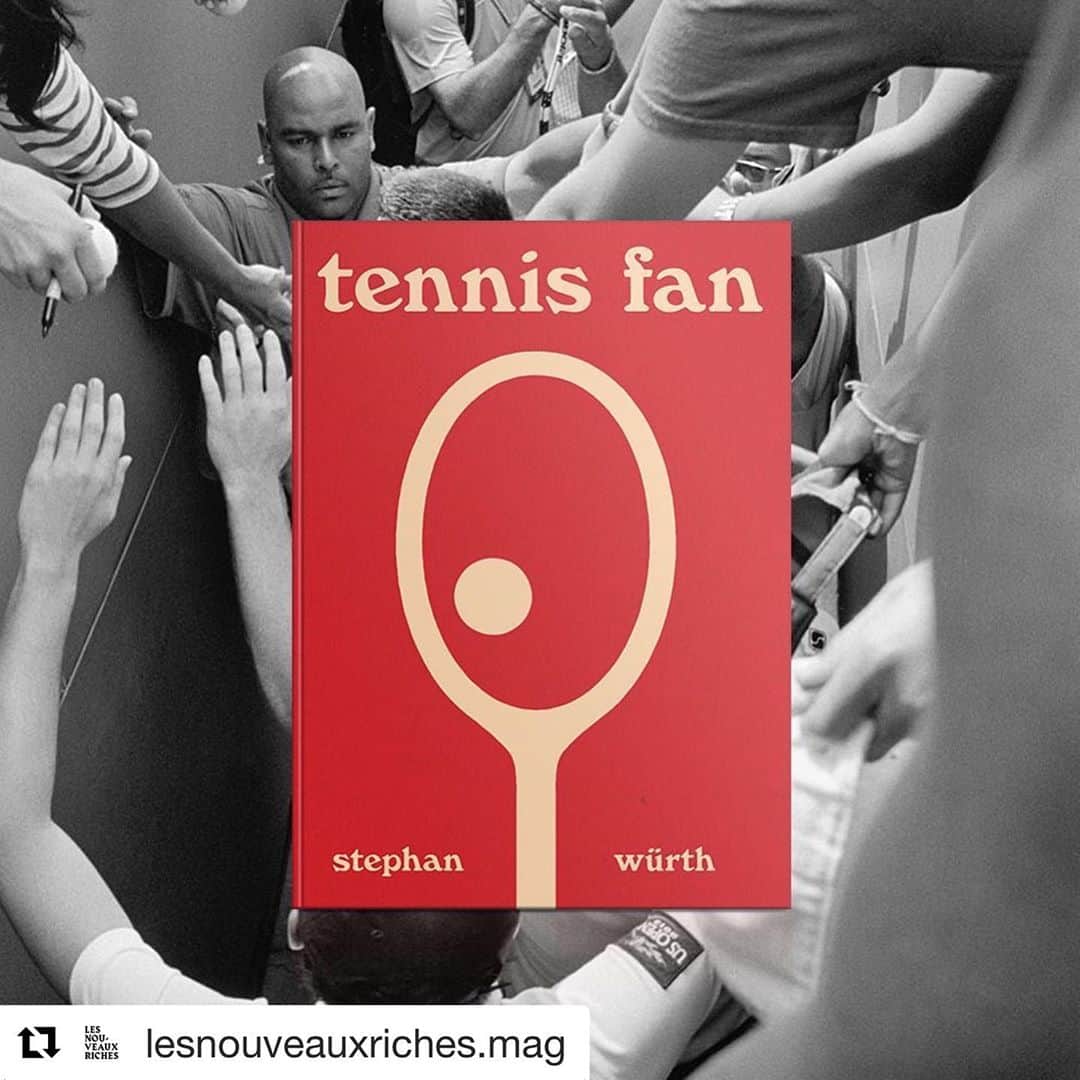 Stephan Wurthさんのインスタグラム写真 - (Stephan WurthInstagram)「#Repost @lesnouveauxriches.mag with @get_repost ・・・ Buy Art Books 😍 Stephan Würth: Tennis Fan. Photographer @stephanwurth has taken his passion for the sport and transformed it into Tennis Fan, a collection of black and white photographs that he took on Kodak film over the past ten years. From empty courts and subway stations to the sidelines of matches between some of the biggest names in the game, Würth has been there and back, capturing everything tennis along the way. #arthook #tennis #kodakfilm @damiani_books @artbook #35mmphotography #filmisnotdead #analogue #analoguevibes #analog #ishootfilm #filmphotography #35mm⁠⠀ #books #artbooks #booklover #cali #losangeles #sandiego #igerssandiego #usa link --> https://www.les-nouveaux-riches.com/stephan-wuerth-tennis-fan/⁠」7月7日 0時25分 - stephanwurth