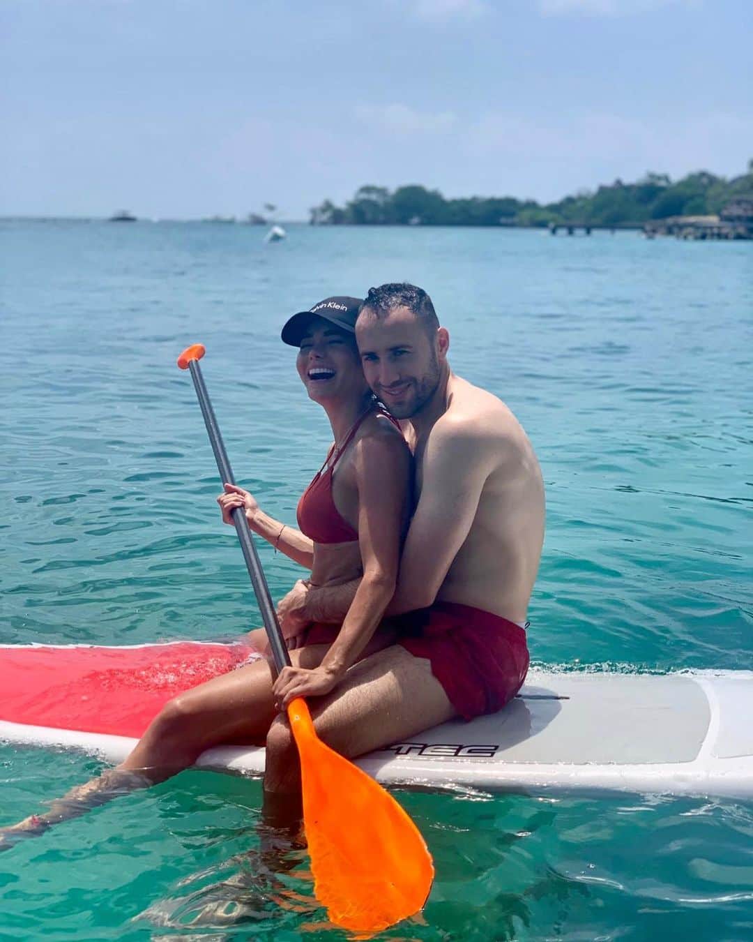 ジェシカ・スターリングのインスタグラム：「Momentos inolvidables🌟Que me dijiste amor mio?? @d_ospina1 🤣❤️ #mylove」