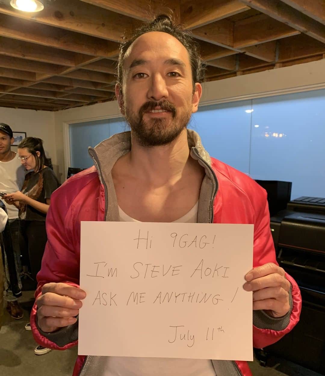9GAGさんのインスタグラム写真 - (9GAGInstagram)「You got questions for DJ @SteveAoki ? Submit in the comments and he will answer them on July 11!」7月7日 0時45分 - 9gag