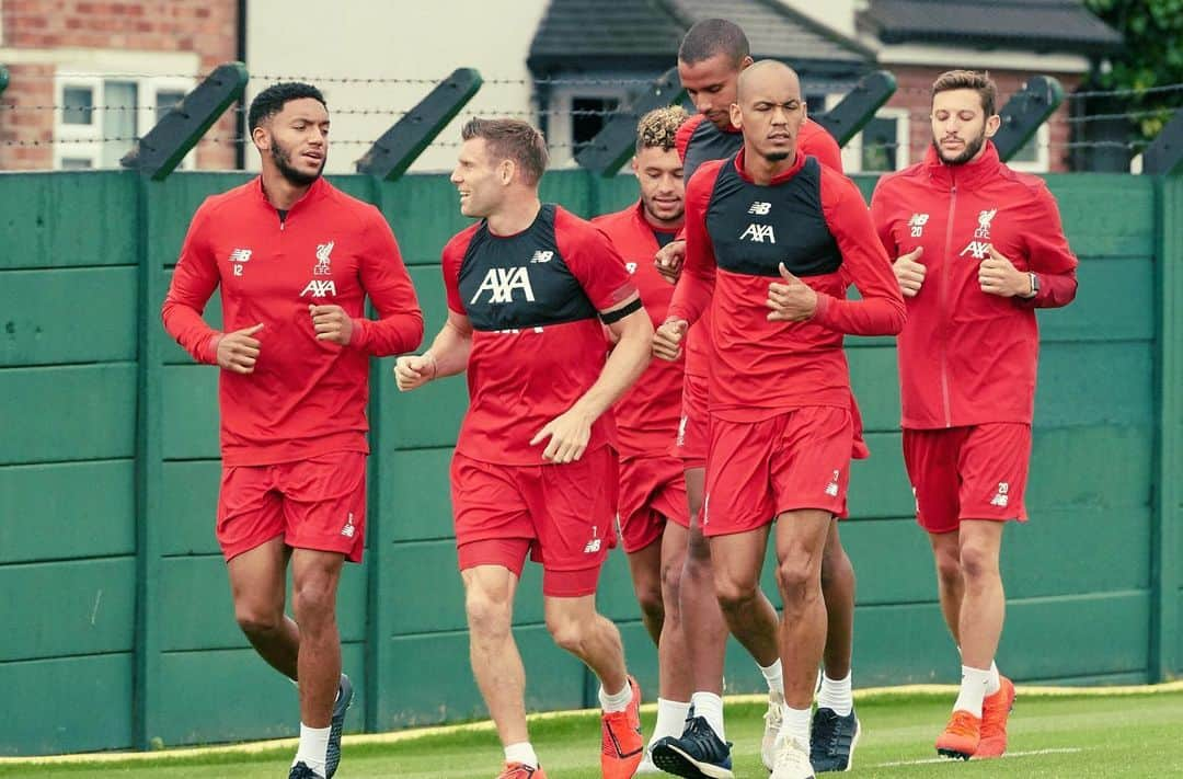 ジョー・ゴメスさんのインスタグラム写真 - (ジョー・ゴメスInstagram)「Back to work 💪🏽🔴 #LFC」7月7日 0時47分 - joegomez5