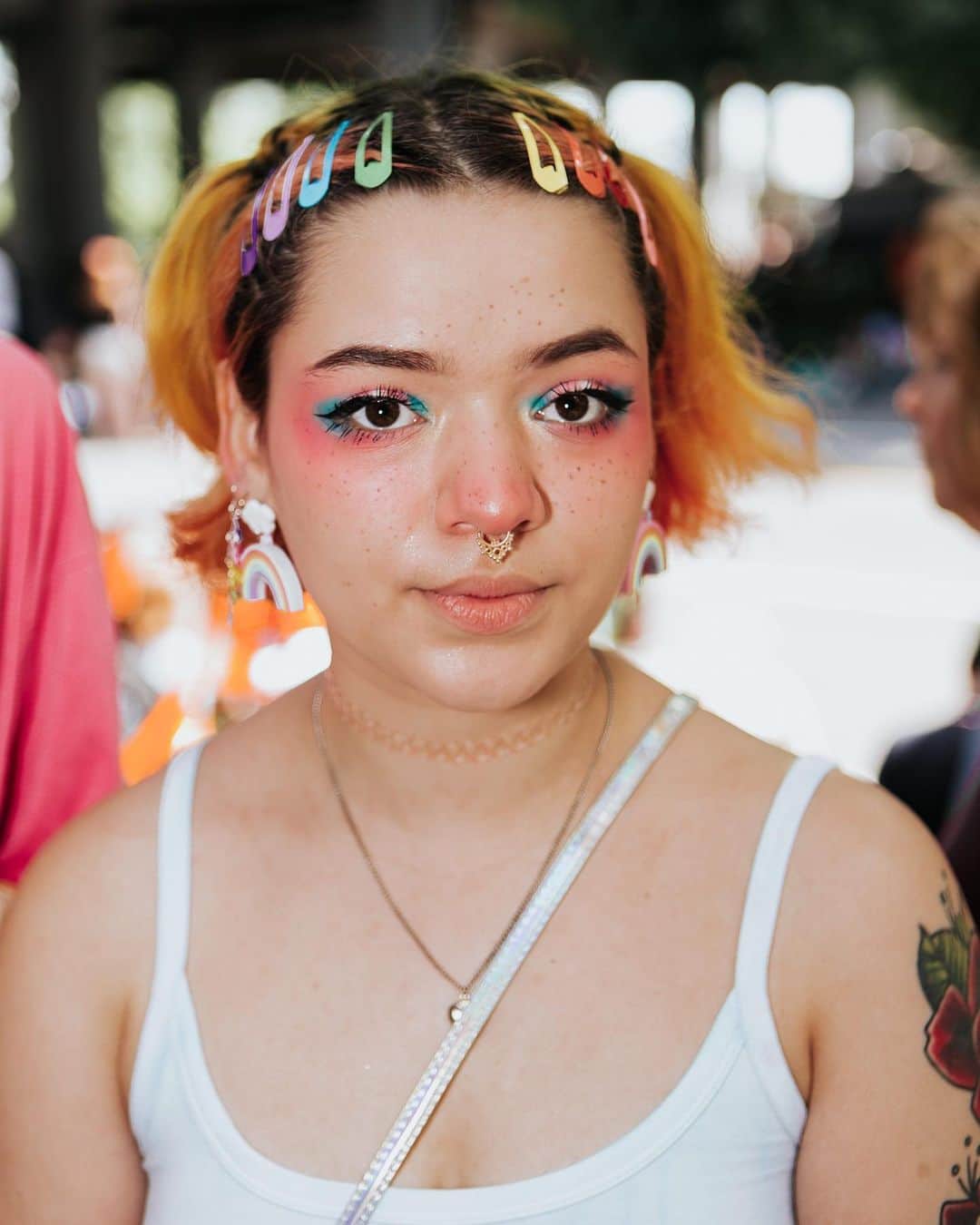 Teen Vogueさんのインスタグラム写真 - (Teen VogueInstagram)「Like @lpeopleswagner said, "As far as I'm concerned, every month is #pridemonth." ❤️🧡💛💚💙 At the link in bio, join Teen Vogue as we talk to and photograph young people at pride celebrations in San Antonio, Texas, Columbus, Ohio, Anchorage, Alaska, Milwaukee, Wisconsin, and Portland, Oregon. 📸 (1-2): @laurenwithrow 📸 (3-4): @kate_sweeney 📸 (5-6): @mikeyhuff 📸 (7-8): @elizabethdelapiedra 📸 (9-10): @jasonkentx」7月7日 1時14分 - teenvogue
