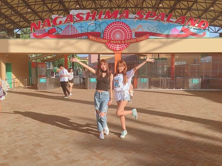 鳳ゆまさんのインスタグラム写真 - (鳳ゆまInstagram)「. 先日の現場写真 #長島スパーランド 🎠 大好きやったジェットコースターが 怖くなった😯歳ですね  #撮影 #遊園地」7月7日 2時24分 - yumangerion06