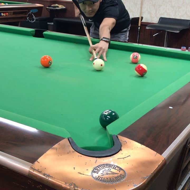 進祐哉のインスタグラム：「今週のドヤ😈🎱」