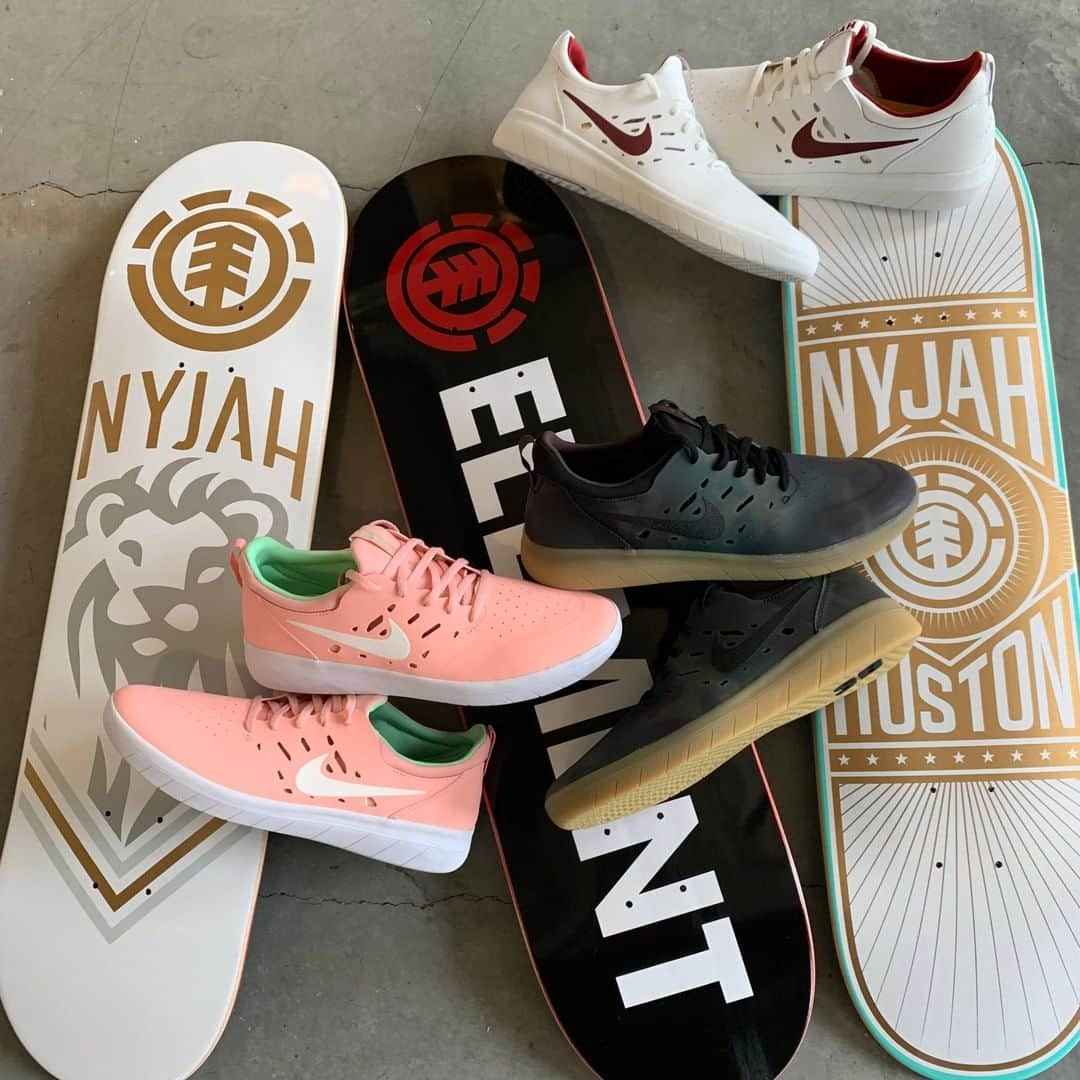 zumiezさんのインスタグラム写真 - (zumiezInstagram)「Thanks to the homies @nyjah x @elementskateboards for hooking it up!」7月7日 4時00分 - zumiez