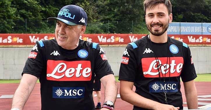 カルロ・アンチェロッティのインスタグラム：「Tornati al lavoro carichi e motivati più che mai #ForzaNapoliSempre  Back to work recharged and motivated more than ever.」