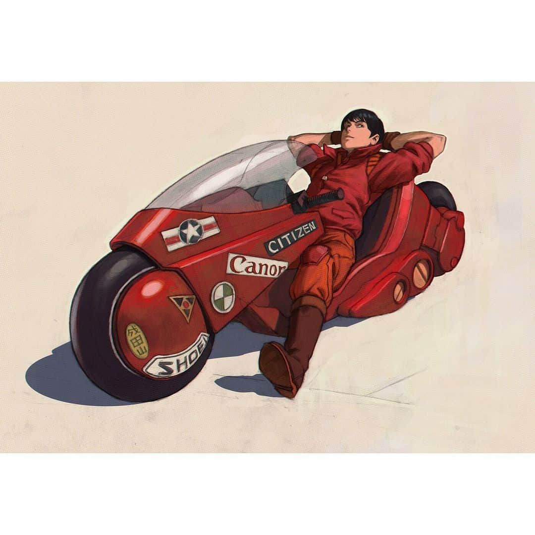 イリヤ・クブシノブ さんのインスタグラム写真 - (イリヤ・クブシノブ Instagram)「AKIRA fan arts! [2014-2016]」7月7日 16時05分 - kuvshinov_ilya