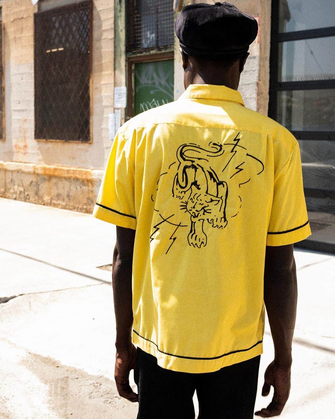 のインスタグラム：「New styles in our collection of summer Button Up Shirts. 🌞 The ‘Irving’ Woven features features special piping details and chain-stitched embroideries on front and back. #brixton #brxtn」