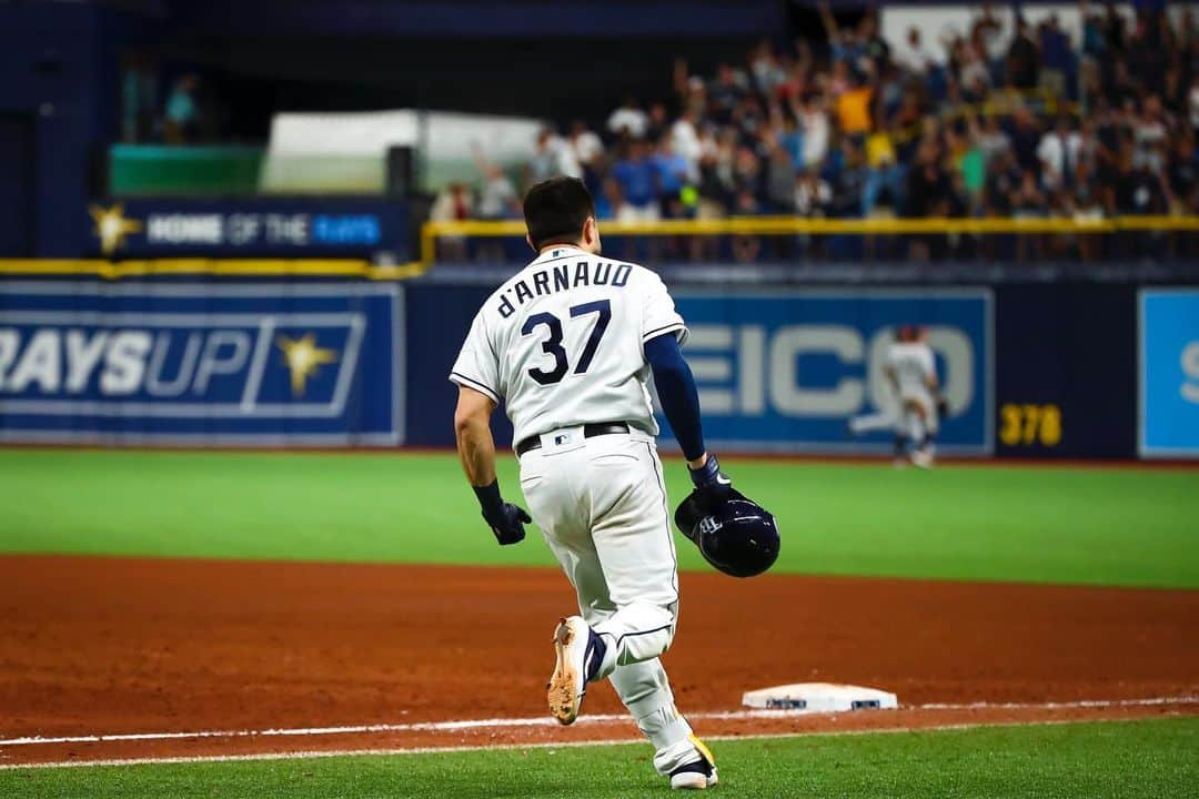 タンパベイ・レイズさんのインスタグラム写真 - (タンパベイ・レイズInstagram)「The moment belonged to @travisdarnaud.」7月7日 9時28分 - raysbaseball