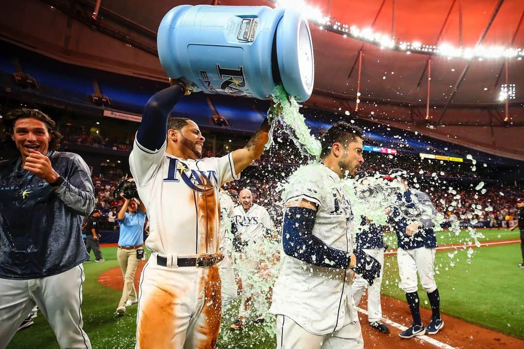 タンパベイ・レイズさんのインスタグラム写真 - (タンパベイ・レイズInstagram)「The moment belonged to @travisdarnaud.」7月7日 9時28分 - raysbaseball