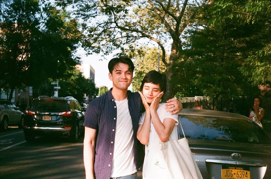 ジュリアン・ヤオ・ジョイエロのインスタグラム：「twinning on july fourth 🙋🏻‍♂️🙋🏻‍♀️」