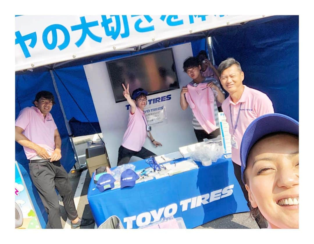 真矢さんのインスタグラム写真 - (真矢Instagram)「TOYO TIRES安全啓発活動プロジェクト、ドライブシミュレーター体験@オプシアミスミ鹿児島店‼️ 本日最終日‼️ 愉快な仲間達で、皆さまのご参加お待ちしております🤗✨‼️ 昨夜もマジ号泣して腹筋崩壊するぐらい笑った🤣‼️いや、崩壊して筋肉痛🤣‼️ 暑さに負けずに頑張るぞー💪💪💪 ✴︎ ✴︎ #toyotires #安全啓発活動 #ドライブシミュレーター #体験 #drivesimulator #タイヤの大切さを体験しよう #opsiamisumi #kagoshima #maya #真矢」7月7日 9時23分 - smile_mayaya