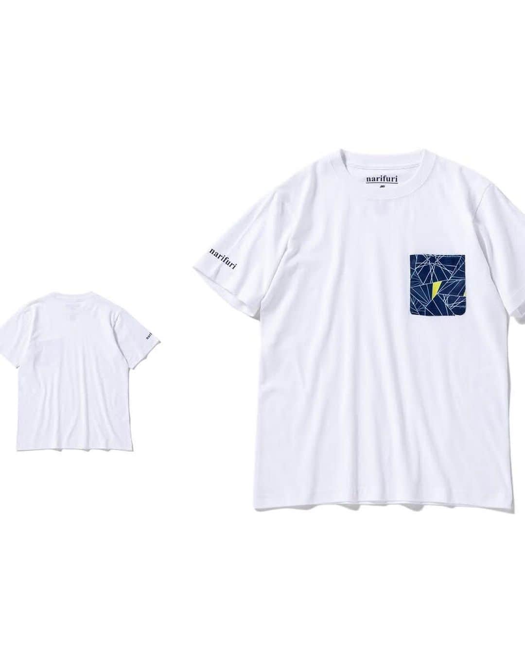 narifuri_japanさんのインスタグラム写真 - (narifuri_japanInstagram)「﻿ 2019 Summer-Autumnシーズンを代表するnarifuriオリジナルダズル迷彩を胸ポケットにアクセントした3枚パック Tシャツ。 ﻿ ﻿ narifuri 定番の7.1oz ヘビーウェイトよりもやや薄手の 6.2oz  を採用し、これからのサマーシーズンに最適。﻿ ﻿ ﻿ ◉ NF1100:ダズル迷彩ポケットTシャツ(3P) / Dazzle camouflage pocket T-shirt (3P)﻿ ﻿ ・3 Pack 6.2oz heavy cotton T-shirt with original Dazzle camouflage print pocket.﻿ ﻿ ﻿ #narifuri﻿﻿ #ナリフリ﻿﻿ #bicycle﻿﻿ #cityride﻿﻿ #街乗り﻿ #バイシクル」7月7日 11時02分 - narifuri_japan