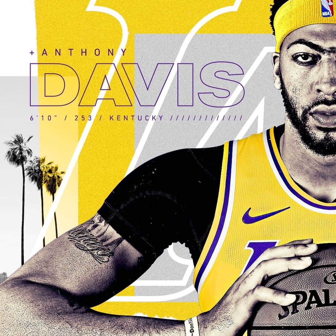 Los Angeles Lakersさんのインスタグラム写真 - (Los Angeles LakersInstagram)「The wait is over. @antdavis23 is a Laker.」7月7日 11時50分 - lakers