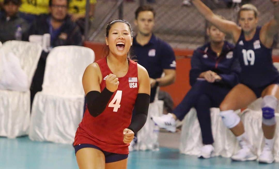 USA Volleyballさんのインスタグラム写真 - (USA VolleyballInstagram)「Karsta Lowe scored 18 points and @usavwnt defeated Colombia 3-0 to open the #PanAmCup. Check out usavolleyball.org for the match recap.」7月7日 12時04分 - usavolleyball