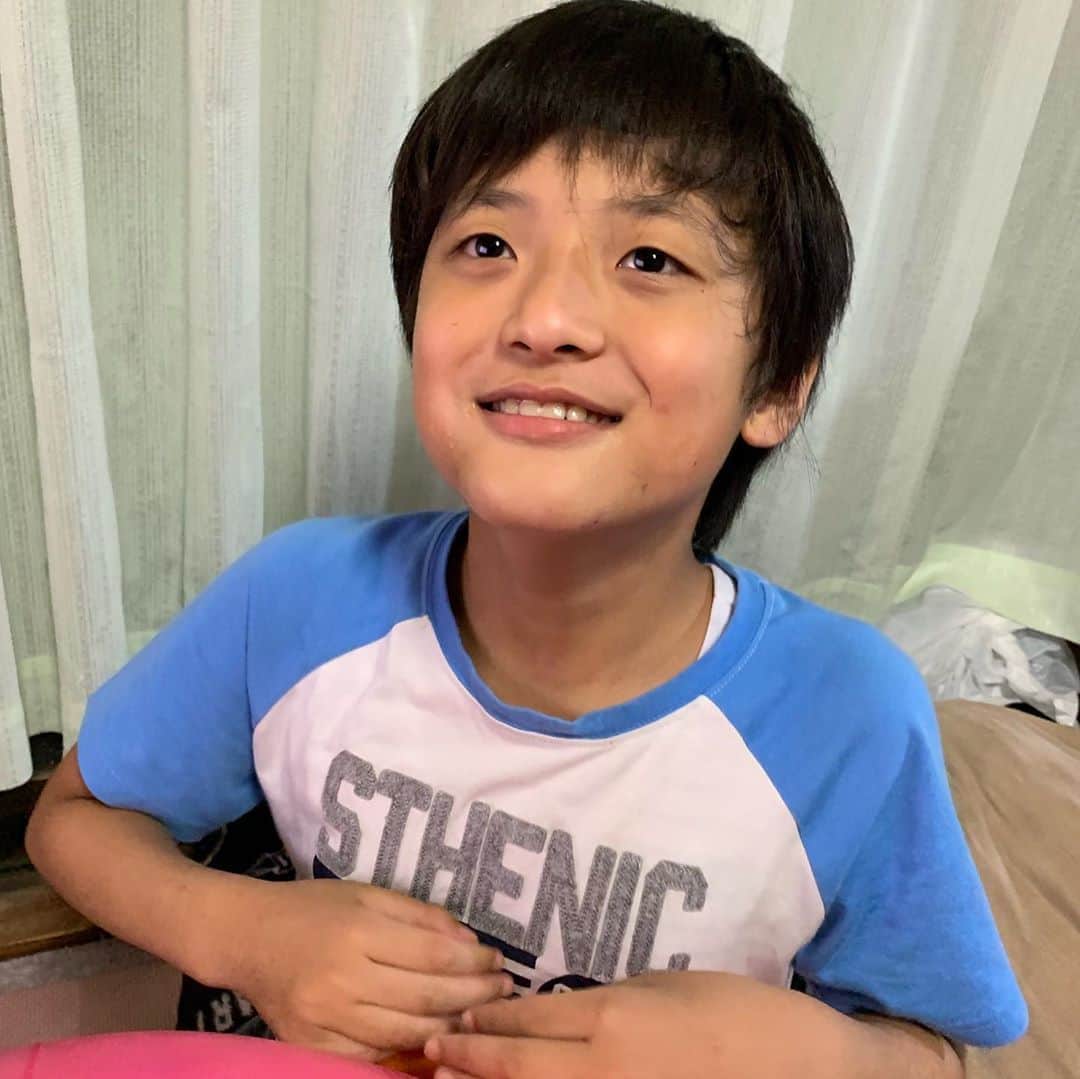 永里源気のインスタグラム：「Happy birthday My daughter and son 🎁🎊🎂 7/1 Kazuha 6さい 7/6 Yamato 9さい」