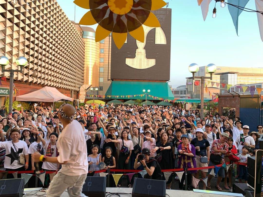 MIGHTY CROWNのインスタグラム：「#natsubiraki #fukuoka  #mightycrown #stageshow #killaz サンキュー！」