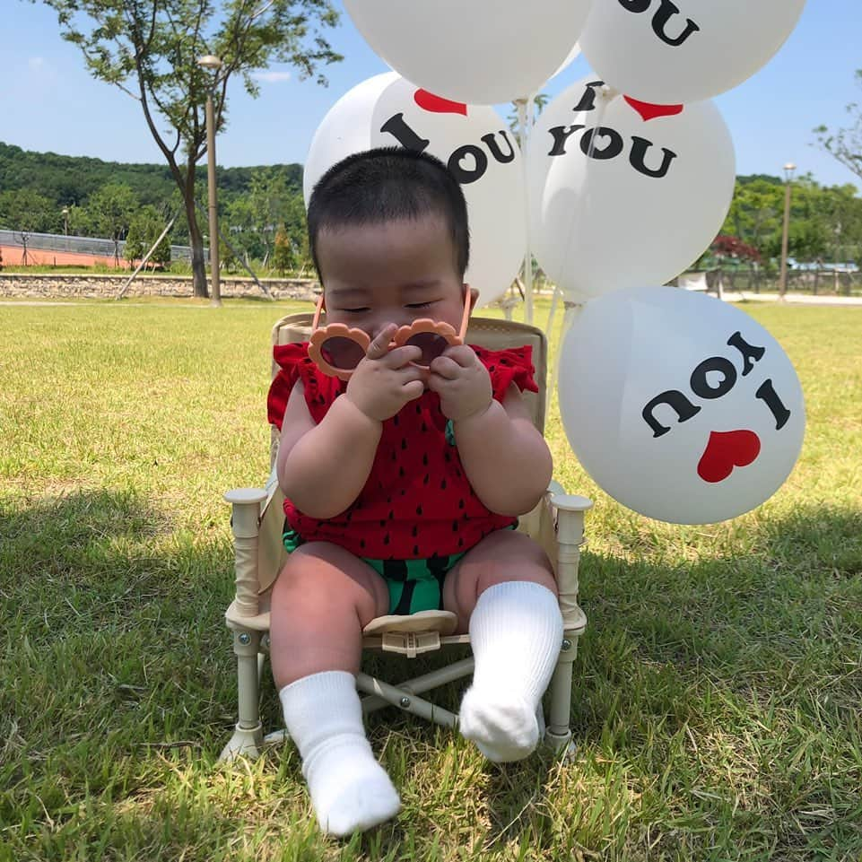 コ・アラさんのインスタグラム写真 - (コ・アラInstagram)「#super#lovely#nephew#adorable Wishing you guys a lovely day ~💕❤️🙏💕😘#조카바보#고하준#하준#고아라#고모 ~😍💕❤️💕😘」7月7日 15時25分 - ara_go_0211