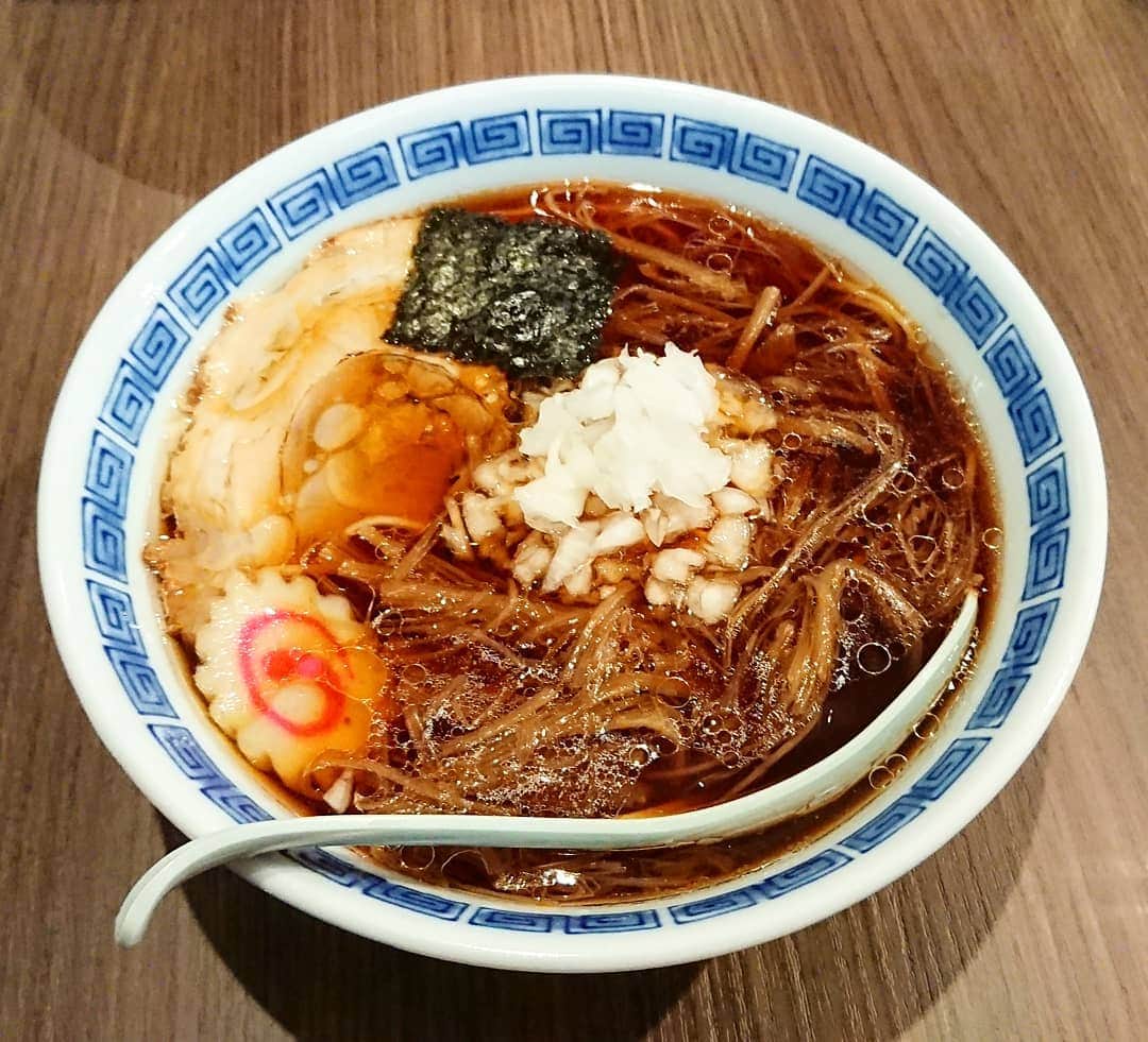 青木泰寛のインスタグラム：「メンマ好きにはたまらない一杯でした。  #メンマラーメン  #味幸 #たまんねぇよ #また行こう #玉ねぎもよかった」