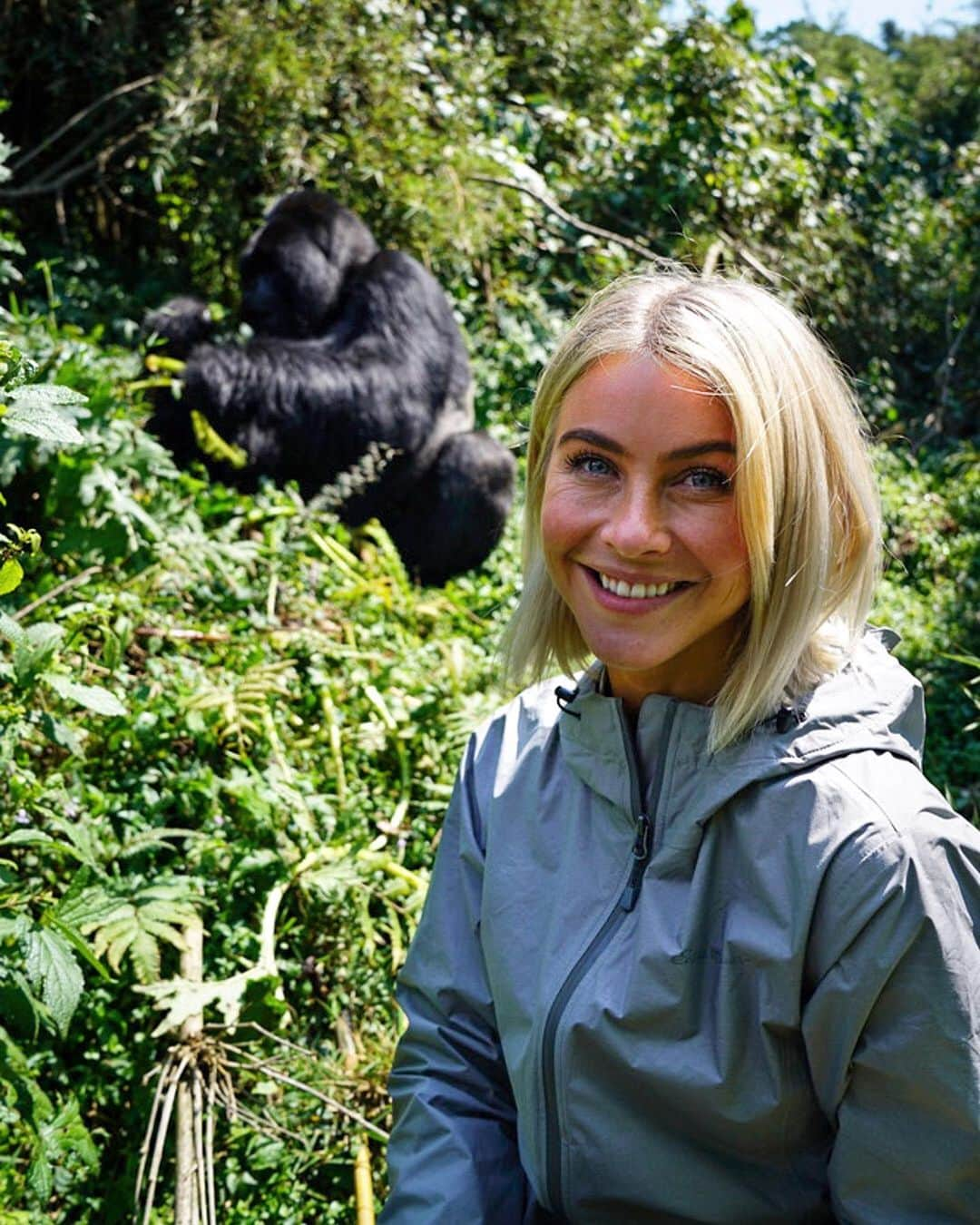 ジュリアン・ハフさんのインスタグラム写真 - (ジュリアン・ハフInstagram)「Words can’t even describe this experience! So incredibly humbling to be so close to this amazing animal, and for him to completely trust us and let us into his home. So nerve racking but SO beautiful. Swipe 👉🏼 to watch me feel all the feels during this overwhelming experience!」7月8日 2時55分 - juleshough