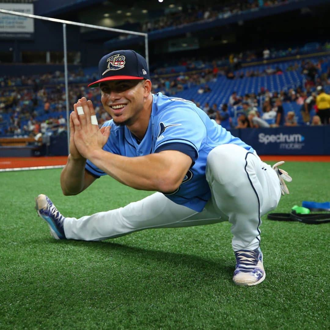 タンパベイ・レイズさんのインスタグラム写真 - (タンパベイ・レイズInstagram)「We did our yoga this morning.」7月8日 2時18分 - raysbaseball