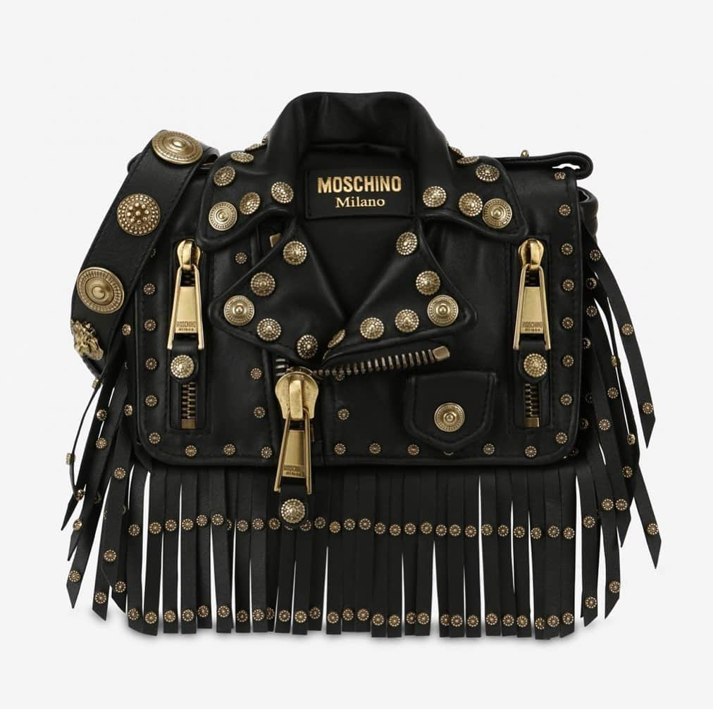 Moschinoさんのインスタグラム写真 - (MoschinoInstagram)「Moschino Rome collection biker bag now on Moschino.com and Moschino Shops #moschino #moschinobikerbag #itbag @itsjeremyscott」7月8日 2時45分 - moschino