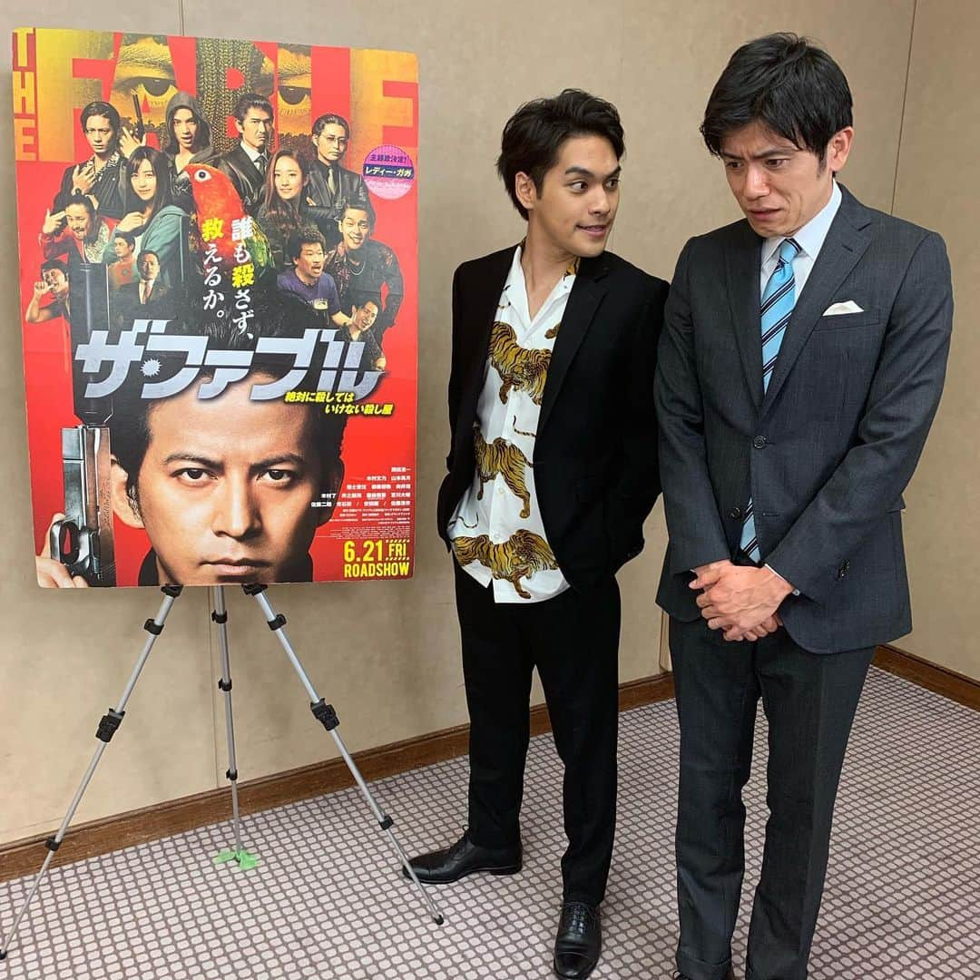 青木源太さんのインスタグラム写真 - (青木源太Instagram)「「え、映画『ザ・ファブル』ですよね？はい！もちろん観ました！ ・・・。 も、もう一度観ます！！」 #柳楽優弥 #現在上映中 #柳楽さんの迫真の演技がすごい　#青木的イケメン列伝」7月7日 17時54分 - aoki.genta