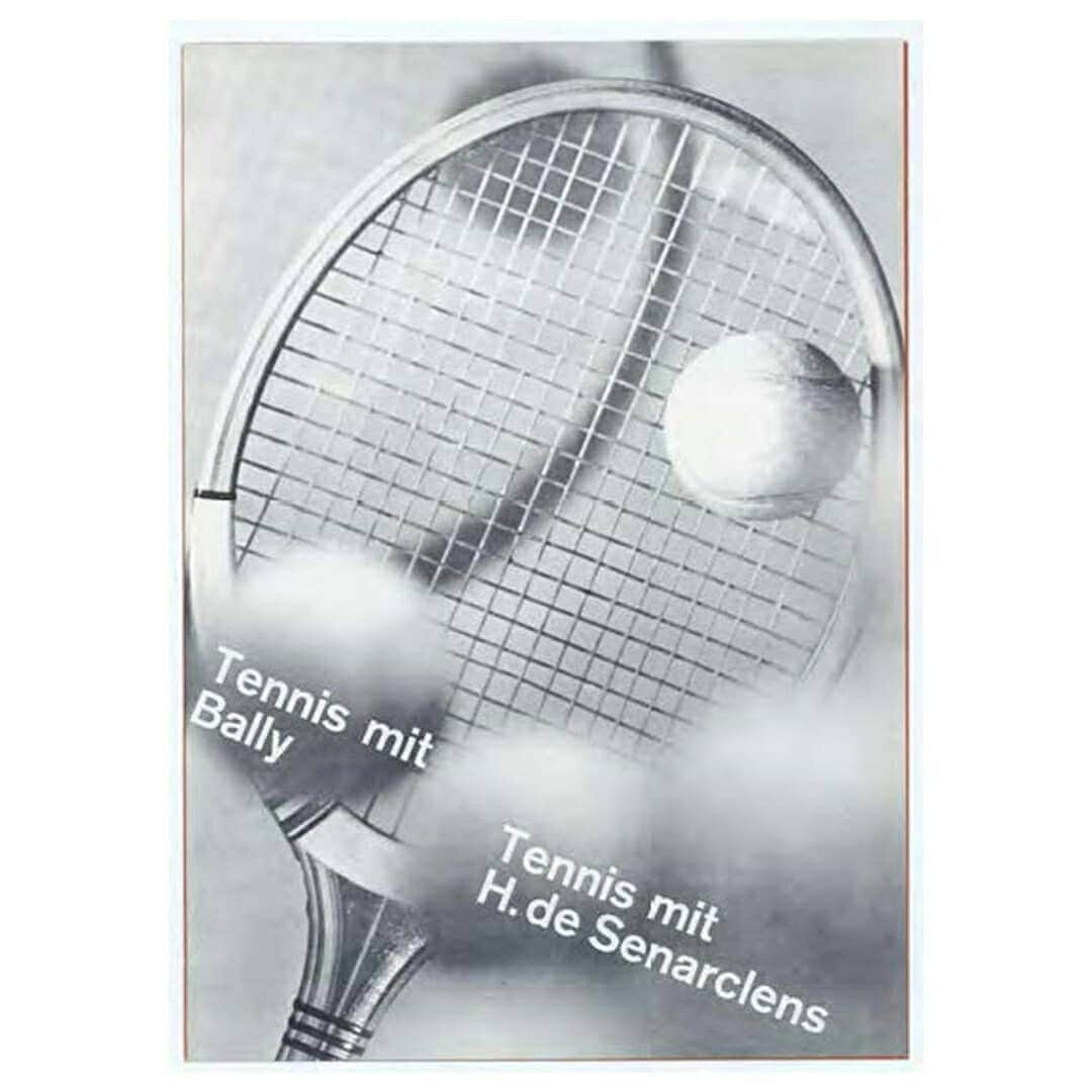 バリーさんのインスタグラム写真 - (バリーInstagram)「Tennis mit Bally - a winning team. #BallyArchive 1962 & 1986 #ChampionsAreMade」7月7日 18時11分 - bally
