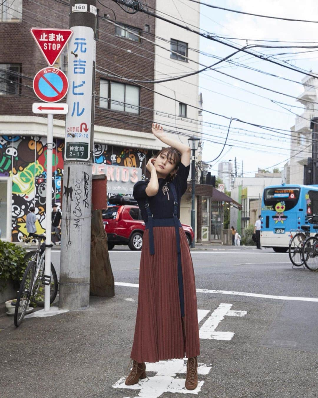 涼海花音さんのインスタグラム写真 - (涼海花音Instagram)「REDYAZEL 2019 PRE-FALL 好きなブランドのモデルやらせて頂いてます☁️是非チェックを😍」7月7日 18時41分 - kanon_1228