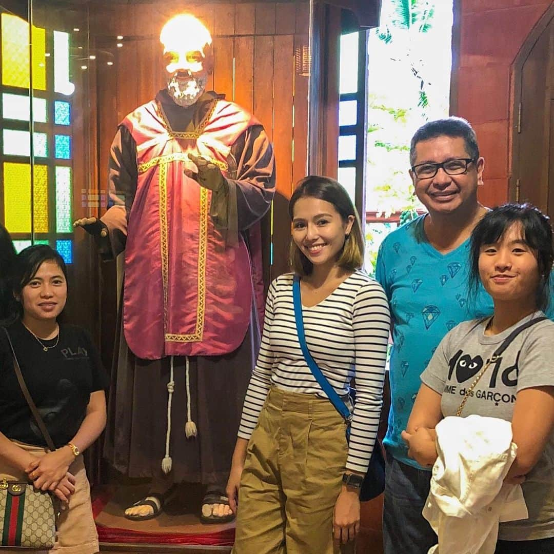 西田美保さんのインスタグラム写真 - (西田美保Instagram)「Maraming salamat god sa pagmamahal please guide us po🙏 nice meet you Father jojo🙏😊.」7月7日 19時32分 - real.miho_nishida