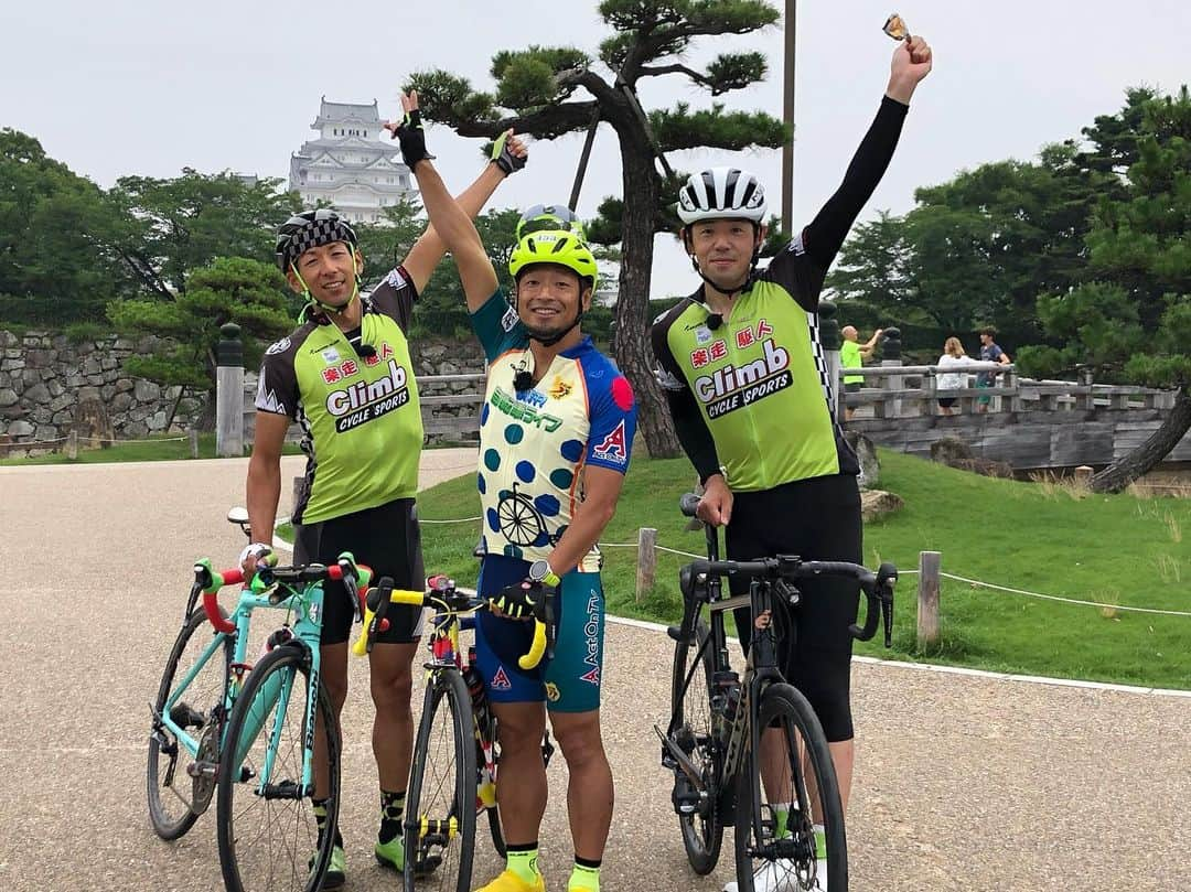 団長安田さんのインスタグラム写真 - (団長安田Instagram)「#快汗自転車ライフ姫路城から岡山城 #団長安田 #actontv #アクトオンtv #団長安田 #安田大サーカス団長 #nestobikes」7月7日 19時45分 - dancyoyasuda