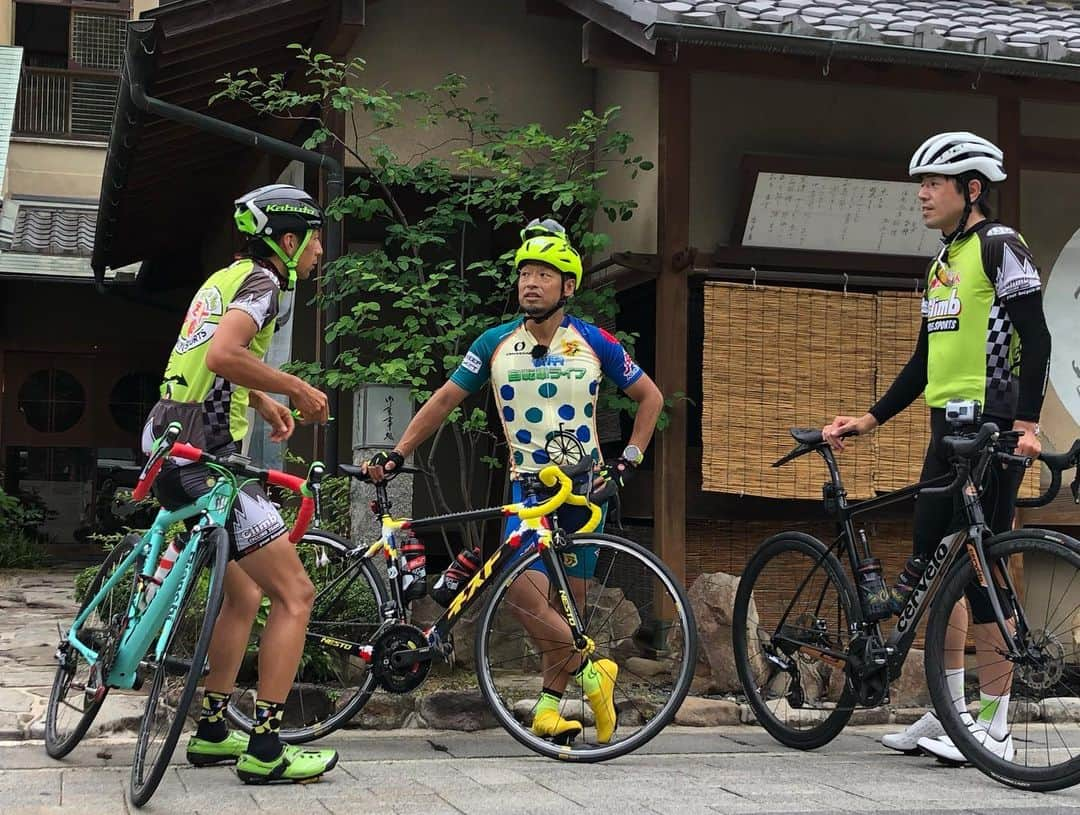 団長安田さんのインスタグラム写真 - (団長安田Instagram)「#快汗自転車ライフ姫路城から岡山城 #団長安田 #actontv #アクトオンtv #団長安田 #安田大サーカス団長 #nestobikes」7月7日 19時45分 - dancyoyasuda