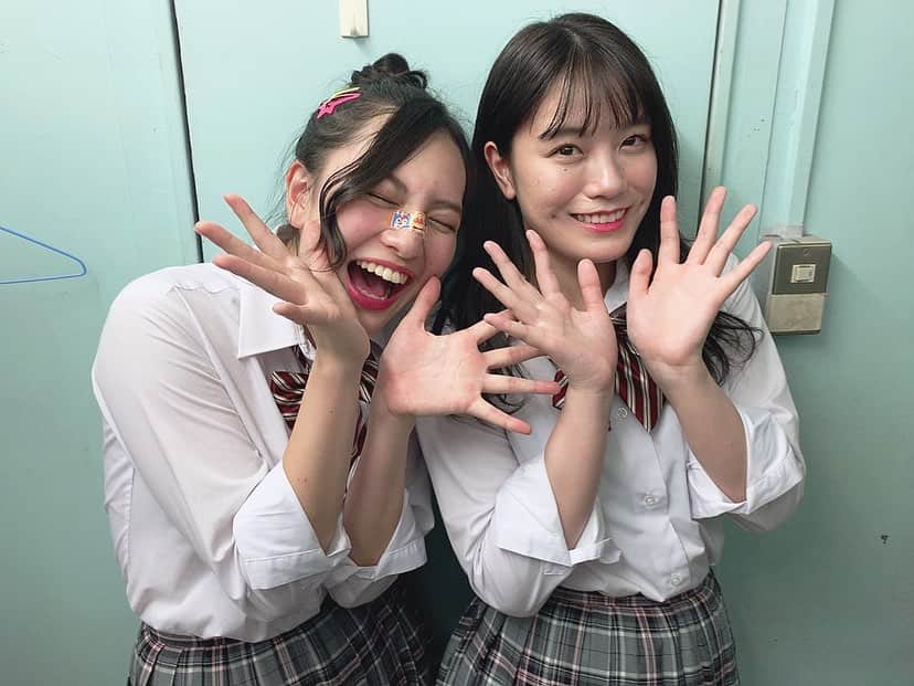 北村優衣さんのインスタグラム写真 - (北村優衣Instagram)「酒井の萌衣が相方だったから、 北村は真剣に遊ぶことができました。 橋本鈴村コンビ好きだよ〜 来てくださった方、ありがとうございました。 もっといろんな舞台立ちたいし、 皆さんにももっといろんな舞台見せたい！頑張る！！💃」7月7日 20時25分 - kitamura_y910