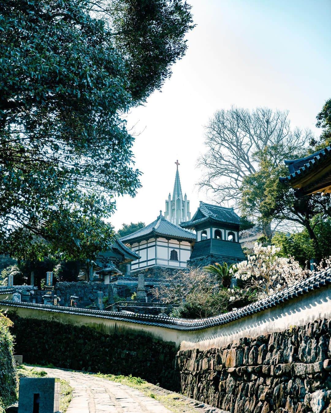 6151さんのインスタグラム写真 - (6151Instagram)「Nagasaki｜長崎県平戸の旅﻿ ﻿ #hanakotravel 今回は﻿ 世界文化遺産の島と呼ばれる﻿ 長崎県平戸市へ。﻿ ﻿ 歴史ある教会や碧い平戸の海、﻿ キリシタンにまつわる伝説を辿り﻿ 世界遺産でもある春日の棚田を﻿ 巡ってきました。﻿ ﻿ 平戸の天然ヒラメの刺身や﻿ カスドースにおいしい珈琲﻿ などなど、﻿ 2019.06.28発売 最新号﻿ Hanako No. 1174 ﻿ に掲載中です。﻿ ﻿ お手に取ってご覧ください。﻿ 電子書籍版もあるよー。  @hanako_magazine」7月7日 20時26分 - 6151