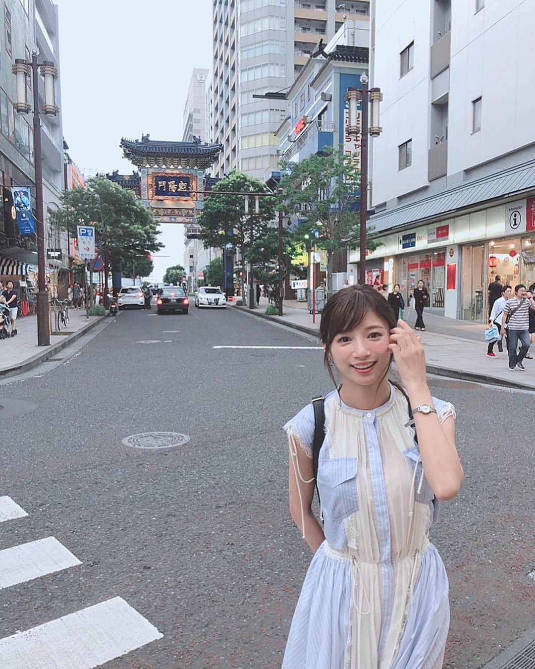 竹村美緒さんのインスタグラム写真 - (竹村美緒Instagram)「. . 横浜中華街🐼 . . . . . .」7月7日 20時54分 - takemuramio