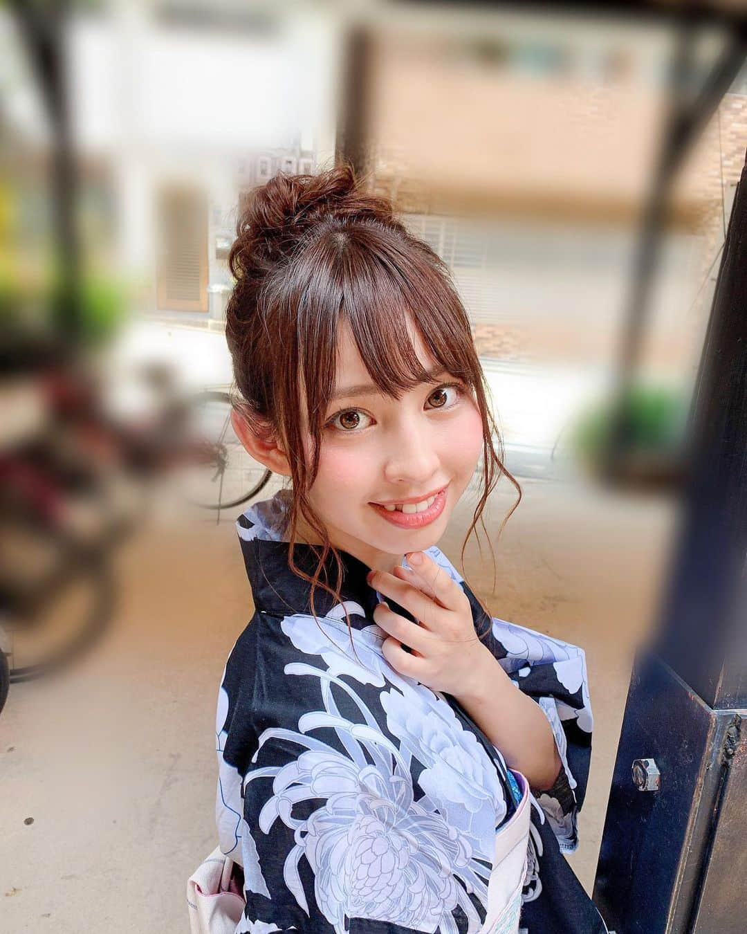 沖口優奈さんのインスタグラム写真 - (沖口優奈Instagram)「浴衣女子  #浴衣 #お団子 #七夕」7月7日 21時00分 - yuna_okiguchi_