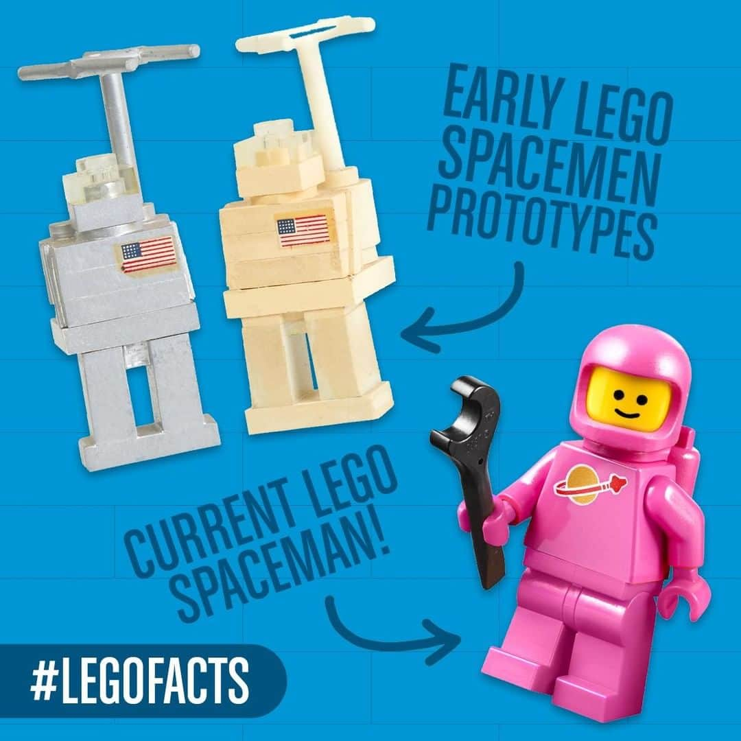 LEGOさんのインスタグラム写真 - (LEGOInstagram)「Did you know that the first space suit colors are red and white followed by yellow, blue and black in later sets? 🚀👩‍🚀👨‍🚀 #LEGO #Space #LEGOgram #Fact #Throwback」7月7日 22時00分 - lego