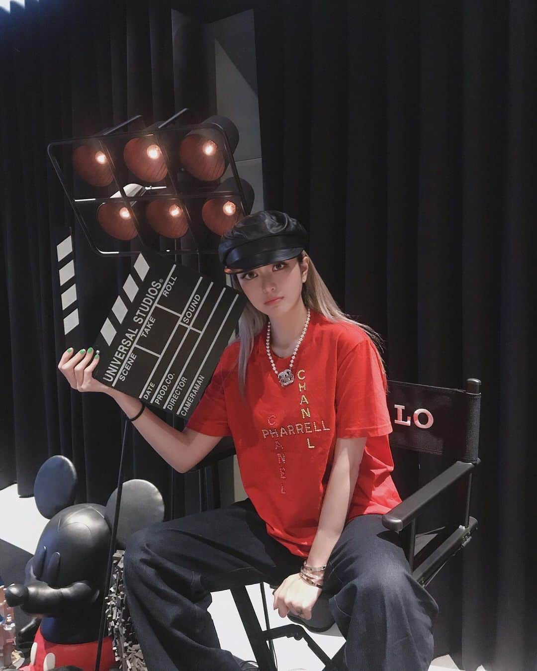 Grace Chowのインスタグラム：「導演沒喊cut你不能停🎬」