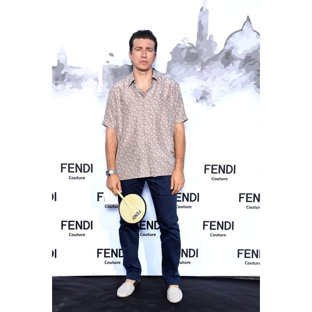 Fendiさんのインスタグラム写真 - (FendiInstagram)「Alessandro Roia attended the #FendiCouture fashion show at Rome’s Venus Temple. #FendiFriends #TheDawnOfRomanity」7月7日 23時19分 - fendi