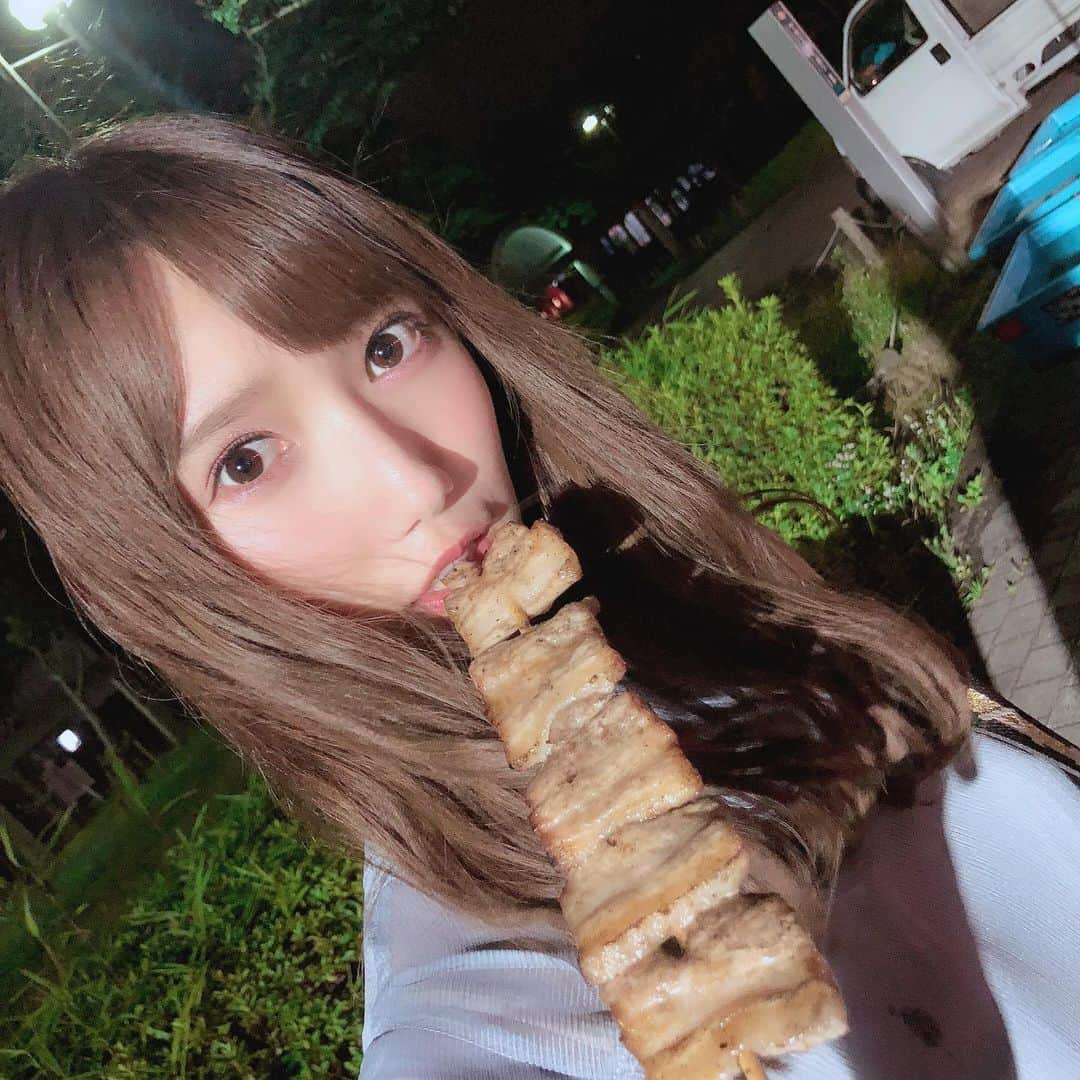 田中菜津美さんのインスタグラム写真 - (田中菜津美Instagram)「毎年七夕に見に行く 福岡タワーの天の川イルミ見てきた💕 . 出店大好きだから 楽しかった〜(豚バラ美味しい) . #ootd #七夕 #福岡タワー #出店 #ワンピースに油溢れてる #天の川 #博多 #イルミネーション」7月7日 23時29分 - natsumitanaka_0810