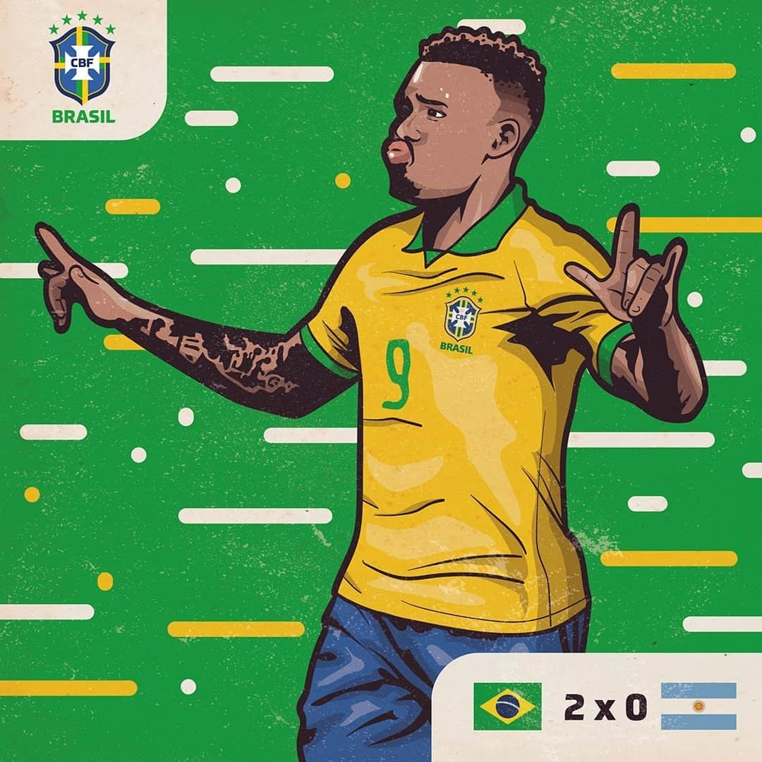 サッカー ブラジル代表チームのインスタグラム