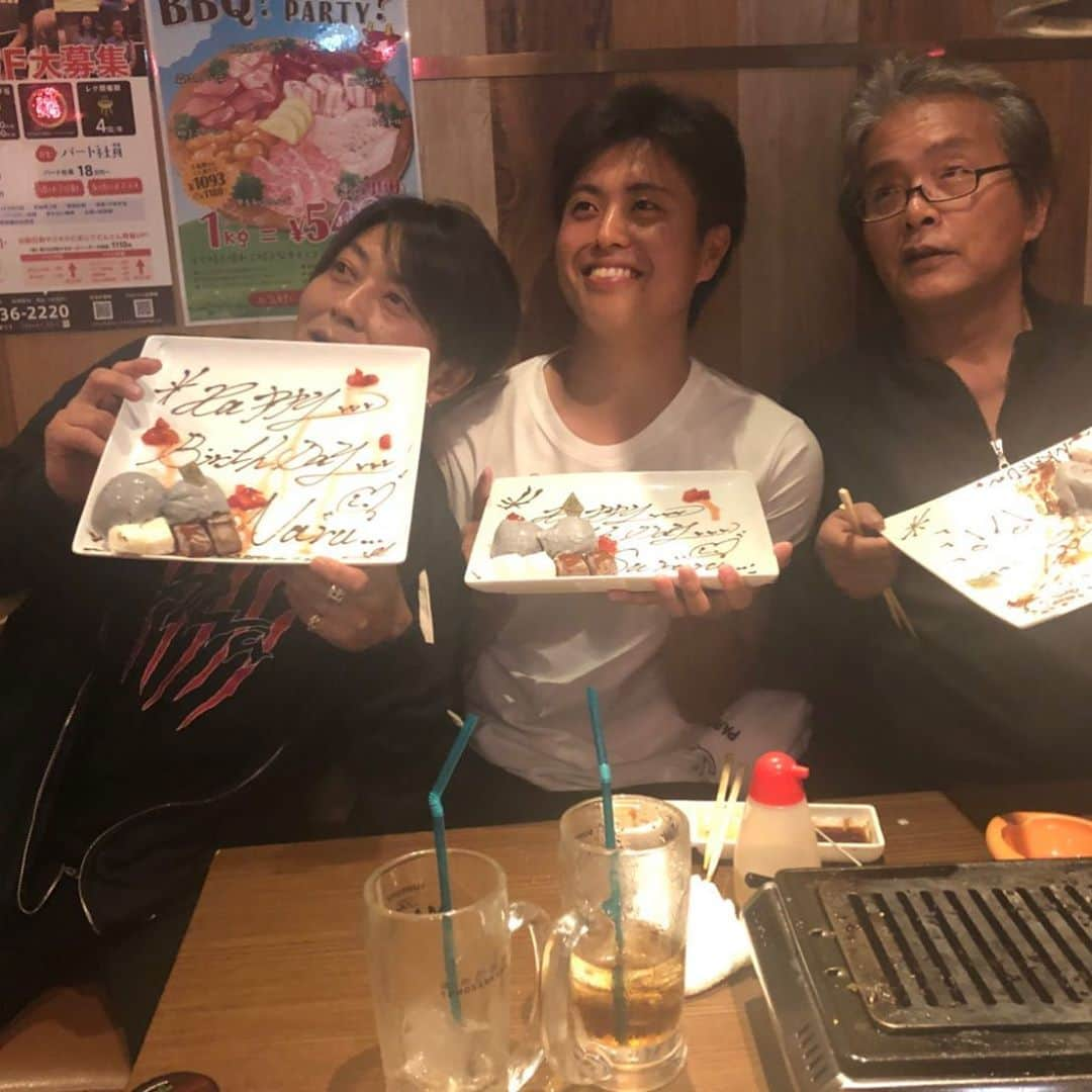 田中彪さんのインスタグラム写真 - (田中彪Instagram)「すば、なる、パパ ハッピーバースデー❤︎」7月7日 23時58分 - hyoga_tanaka