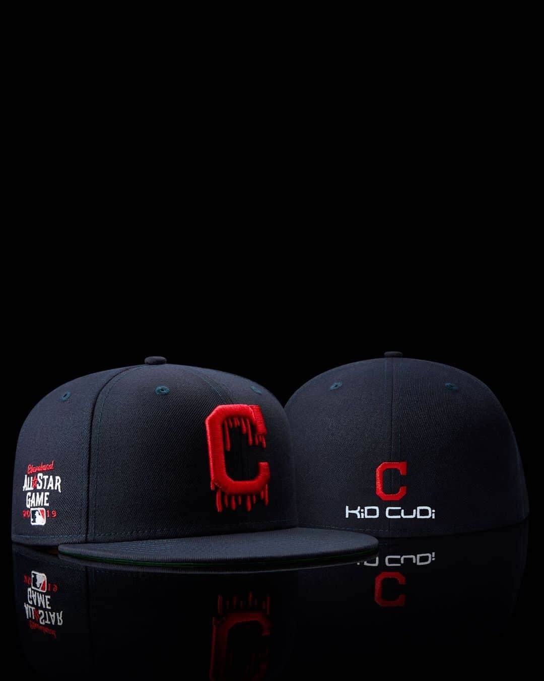 ニューエラ・キャップのインスタグラム：「It’s here. The Kid Cudi Cleveland Indians All-Star #59FIFTY Fitted just dropped on neweracap.com」