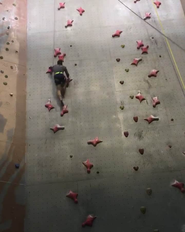 レッドブルのインスタグラム：「Caption this @marcin.dzienski #speedclimbing #worldchampion #training #climbing #redbull」