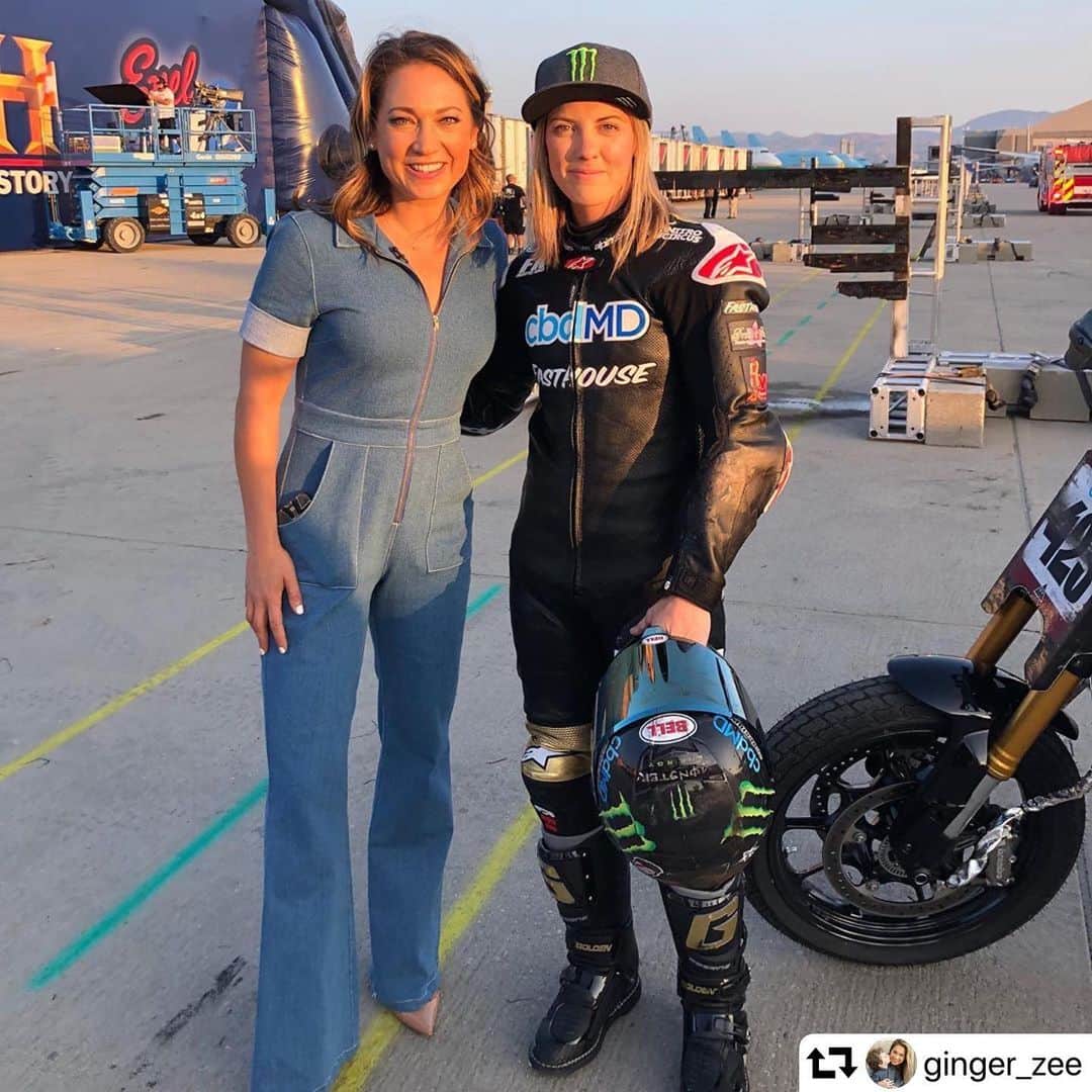 Good Morning Americaさんのインスタグラム写真 - (Good Morning AmericaInstagram)「#repost @ginger_zee ・・・ Congrats to @vgolden423 for breaking the fire wall record!!! I’ll have a full recap tomorrow morning on @goodmorningamerica」7月8日 11時56分 - goodmorningamerica