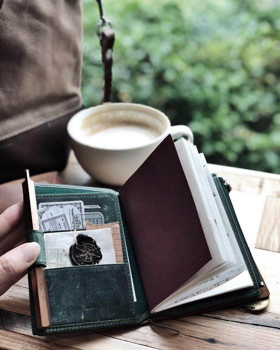 Catharine Mi-Sookさんのインスタグラム写真 - (Catharine Mi-SookInstagram)「Today is for quiet. And raindrops. Good coffee, journaling, and enjoying a slower pace. Today is for rest. And gratitude. Moments, loved ones and plenty of reflection. From my mug to yours, cheers to your day. I hope this Sunday refreshes the palette and brings each of you an inspiring week ahead. . . . “When you rise in the morning, give thanks for the light, for your life, for your strength. Give thanks for your food and for the joy of living. If you see no reason to give thanks, the fault lies in yourself.” -Tecumseh . . . A happy new addition to my EDC: the Hamilton sunnies by @randolph.usa. A new geometric shape from the reinvention of their two retired styles, Jefferson and Franklin. Their featherweight SkyForceTM lenses feature Polarization, Anti-Reflective and Oleophobic coatings. I chose the Autumn Sunset color, which gives a warm grey viewing experience. Oh and my favorite detail: my name custom engraved on the arms! A big thank you to #veteranownedbusiness @randolph.usa for sending these beauties my way! . . . Also featuring my tried and true portable copper @ystudiostyle fountain pen from @koheziamsterdam. TN Passport @nomadostore. Leather Student Pencil Case & Passport Wallet @galen_leather. Field Bag in Newcastle (and on sale!) @woodandfaulk. . . . #myrandolphs #sunnies #sunglassesfashion #journaling #ystudio #fountainpens #penmanship #midoripassport #nomadostore #トラベラーズノート #galenleather #leathercraft #woodandfaulk #whatsinmybag #creativejournal #dailyjournal #stationery #stationerylove #handsinframe #coffeeshopvibes #coffeenclothes #moodygram #creativespace #aquietstyle #plannercommunity #thedailywriting #midoritravelersnotebook」7月8日 3時56分 - catharinemisook