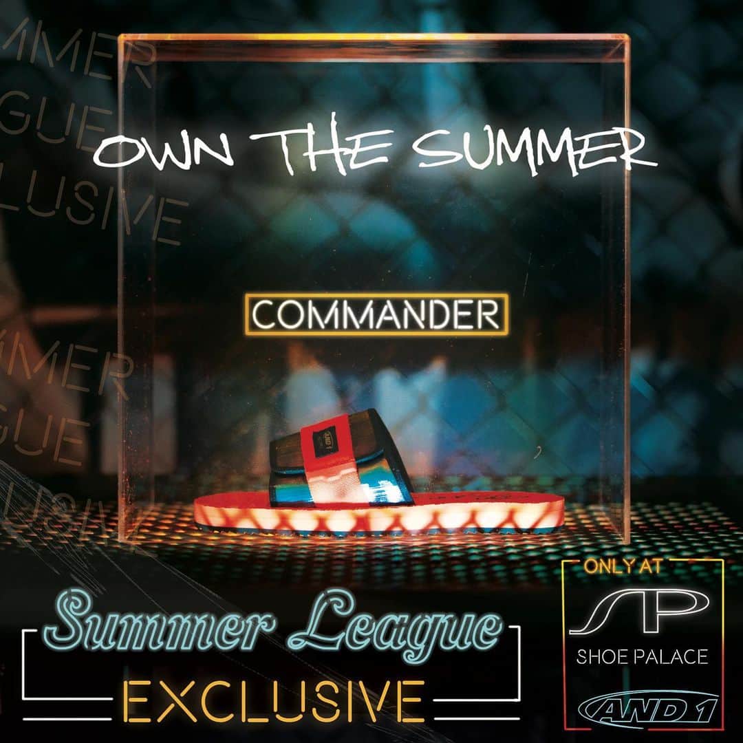 アンドワンさんのインスタグラム写真 - (アンドワンInstagram)「SHOE PALACE - EXCLUSIVE SUMMER LEAGUE 🔥 Limited edition TC Remix, Attack 2.0, and Commanders -AVAILABLE IN STORE @shoepalace」7月8日 4時37分 - and1