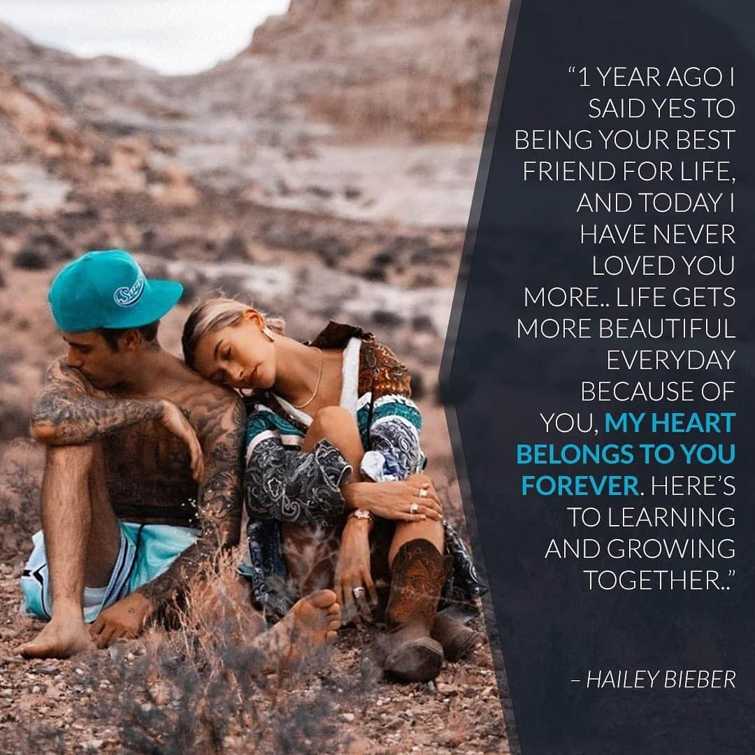 E! Onlineさんのインスタグラム写真 - (E! OnlineInstagram)「It’s been one year since Hailey Bieber became One Less Lonely Girl forever. ❤️(📷: @haileybieber)」7月8日 7時01分 - enews